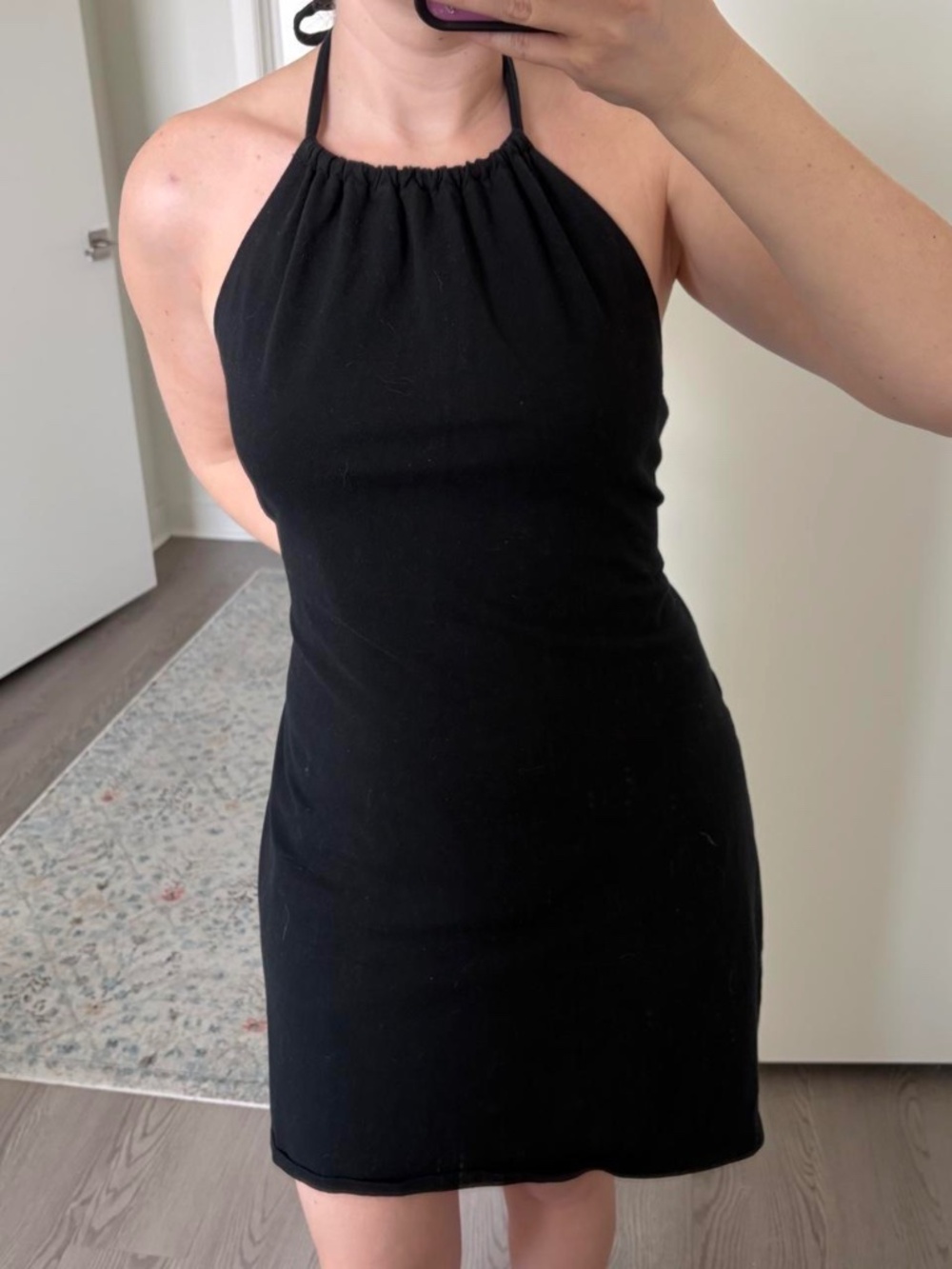 Reformation Women's Black Dress